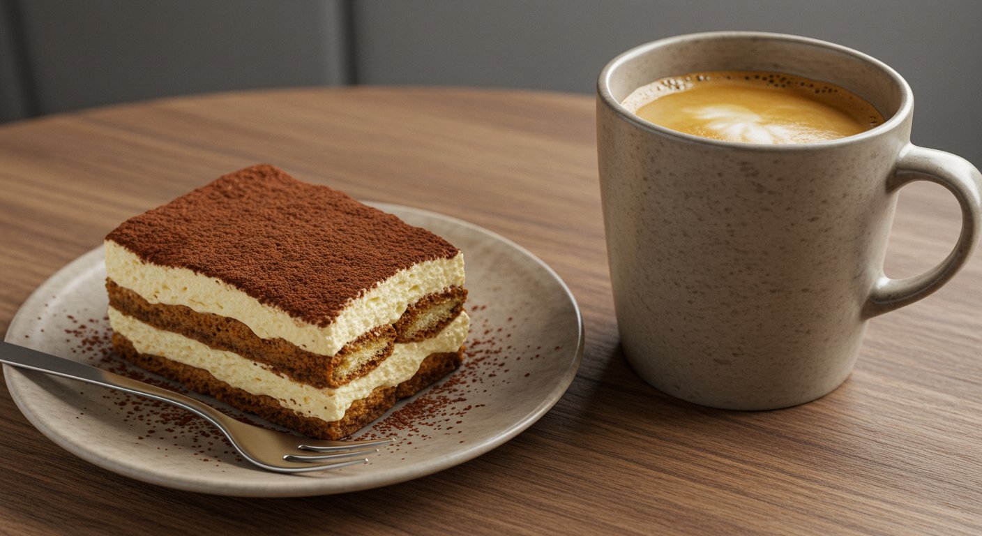 ティラミスとコーヒー