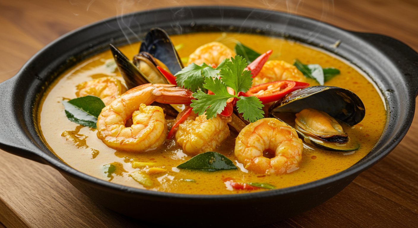 シーフードスープ