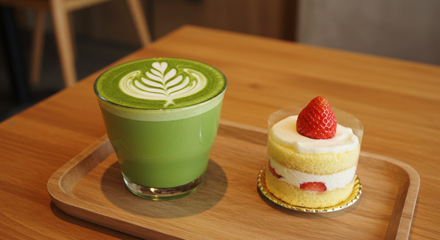 デザートとドリンク